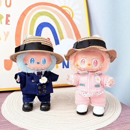 Labubu Clothes Designer Outfit Pink Suit Set | BubuPop - BubuPop