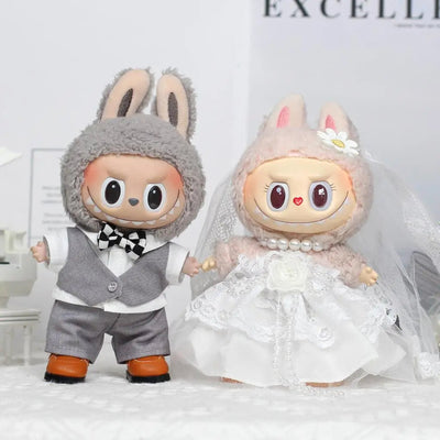 Labubu Wedding Doll Outfits
